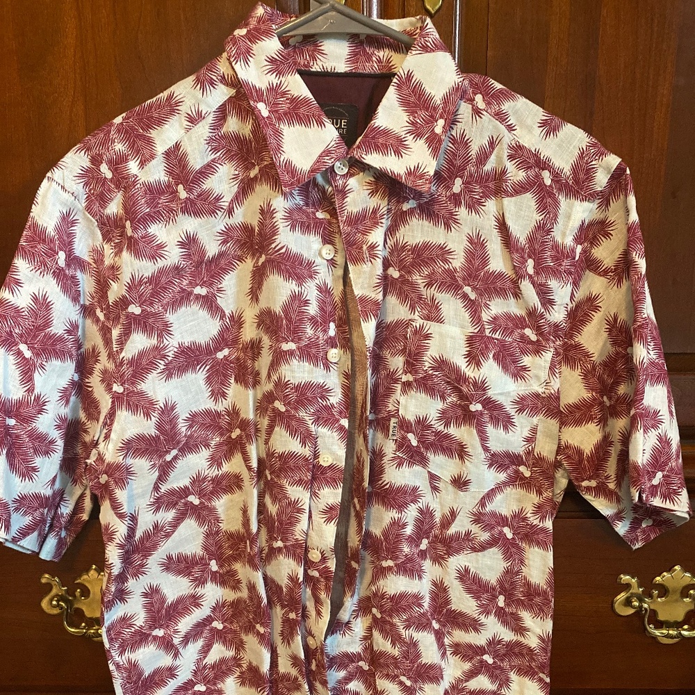 Mens button down ss
